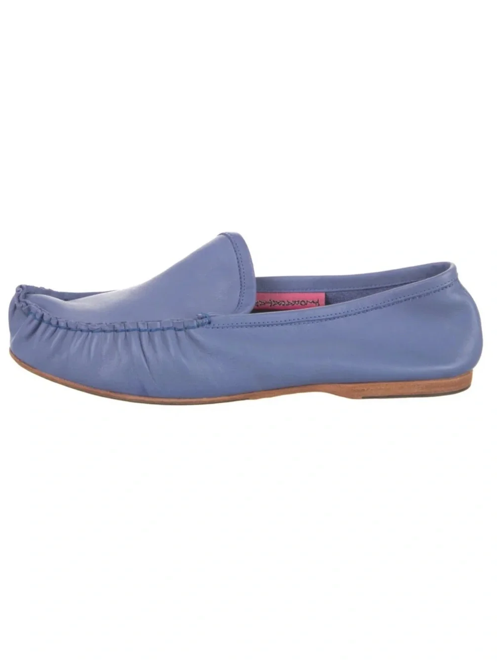 NEW Acne Studios x Kero Blue Purple Leather Slip On Driver Loafer Sz 42 EU 9 US